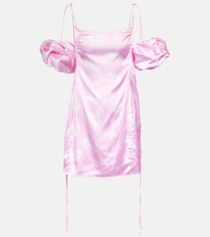 Мини-платье la mini robe chouchou Jacquemus, розовый