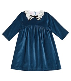 Платье antonella из хлопка La Coqueta, синий