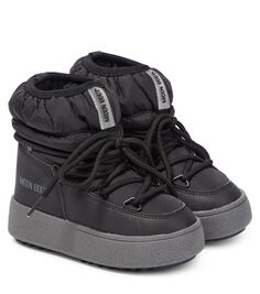 Зимние ботинки jtrack Moon Boot Kids, черный