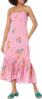 Платье Rosie Posie Midi Free People, цвет Grapefruit Combo