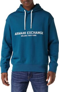 Толстовка MI NY &apos;91 Armani Exchange, цвет Legion Blue