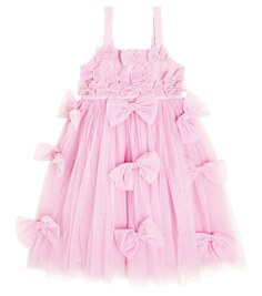 Платье из тюля papillion с бантом Tutu Du Monde, розовый