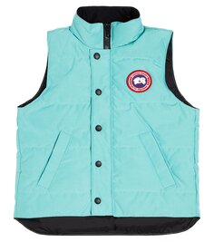 Пуховик vanier Canada Goose Kids, синий