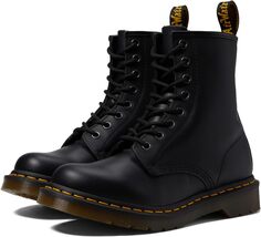 Ботинки на шнуровке 1460 Women&apos;s Nappa Leather Lace Up Boots Dr. Martens, цвет Black Nappa