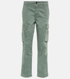 Прямые брюки-карго Ag Jeans, зеленый