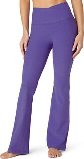 Брюки Bootcut Spacedye At Your Leisure Beyond Yoga, цвет Ultra Violet Heather