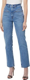 Джинсы Curve Love Yoke Front 90s Straight Jean Abercrombie &amp; Fitch, цвет Medium