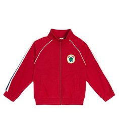 Хлопковая спортивная куртка Jellymallow, красный