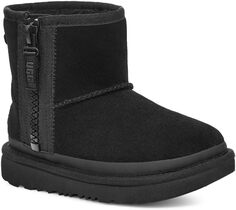 Сапоги Classic Mini Zipper Tape Logo UGG, черный