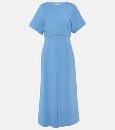 Платье миди из джерси emotional essence Dorothee Schumacher, синий