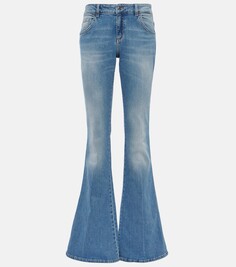 Расклешенные джинсы Blumarine, синий