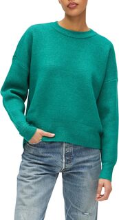 Однотонный пуловер Maddie Michael Stars, цвет Bright Teal