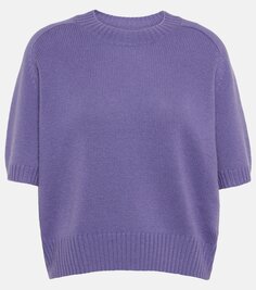 Кашемировый свитер Jardin Des Orangers, фиолетовый
