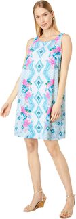 Платье Jackie Shift Lilly Pulitzer, цвет Resort White Girls Best Friend Engineered Woven Dress