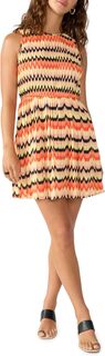 Платье Summer Crochet Mini Sanctuary, цвет Citrus Stripe