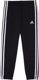 Джоггеры Essentials Fit с 3 полосками (для малышей/маленьких детей) adidas, черный