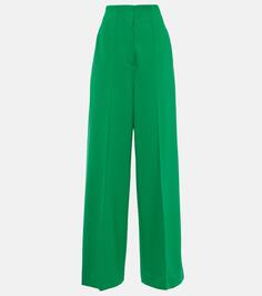 Широкие брюки с высокой посадкой Dorothee Schumacher, зеленый