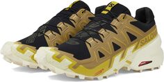 Кроссовки Speedcross 6 Salomon, цвет Black/Cress Green/Transparent Yellow