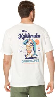 Футболка Waterman Santa с короткими рукавами Quiksilver, цвет Snow White