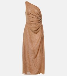 Платье миди с узлом lumière Oséree, коричневый