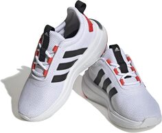 Кроссовки Racer TR23 Running Shoes adidas, цвет Footwear White/Core Black/Bright Red