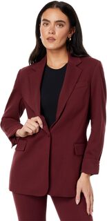 Куртка с карманом на одной пуговице и воротником-стойкой DKNY, цвет Cabernet