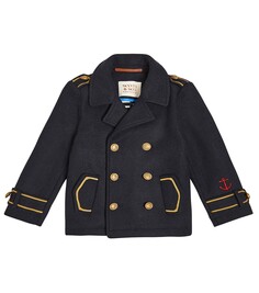 Двубортный пиджак Scotch &amp; Soda Kids, синий