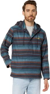 Толстовка Katahdin Performance Flannel Anorak L.L.Bean, цвет Nautical Navy Stripe L.L.Bean®