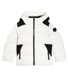 Пуховик сьерра Woolrich Kids, белый