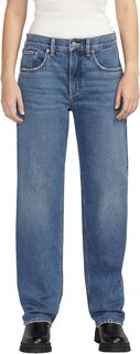 Джинсы Low 5 Mid-Rise Straight Leg Jeans L27480RCS208 Silver Jeans Co., цвет Indigo