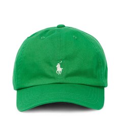 Бейсболка с логотипом Polo Ralph Lauren Kids, зеленый