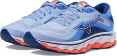 Кроссовки Wave Sky 7 Mizuno, цвет Blue Heron/Silver