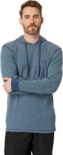 Пуловер с капюшоном Keystone Billabong, цвет Washed Blue