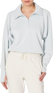 Толстовка на молнии Sand Wash на молнии 1/2 Sweaty Betty, цвет Frost Blue