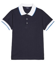 Хлопковая рубашка-поло Il Gufo, синий
