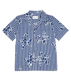 Рубашка sault с цветочным принтом Morley, синий