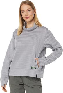 Пуловер с воротником-воронкой Airlight L.L.Bean, цвет Quarry Gray Heather L.L.Bean®