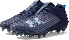 Бутсы Blur Smoke 2.0 MC Under Armour, цвет Midnight Navy/Midnight Navy/White