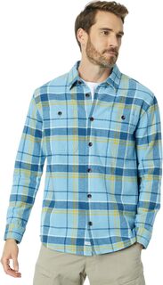 Рубашка Lower Ridge Flannel Quiksilver, цвет Dusk Blue Lower Ridge