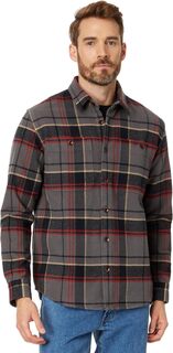Рубашка Lower Ridge Long Sleeve Flannel Quiksilver, цвет Granite Grey Lower Ridge