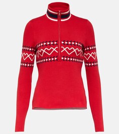 Хлопковый свитер monterosa blanche The Upside, красный
