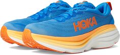 Кроссовки Bondi 8 Hoka, цвет Coastal Sky/Vibrant Orange