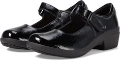 Балетки Talene Ave Clarks, цвет Black Crinkle Patent Synthetic