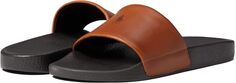 Сандалии Polo Slide Sandal Polo Ralph Lauren, цвет Dark Brown/Snuff