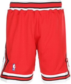 Аутентичные шорты – Chicago Bulls &apos;96 Mitchell &amp; Ness, красный