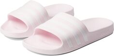 Шлепанцы Adilette Aqua Slides adidas, цвет Almost Pink/White/Almost Pink