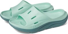 Сандалии Ora Recovery Slide 3 Hoka, цвет Mist Green/Trellis