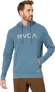 Большой пуловер RVCA с капюшоном, цвет Industrial Blue