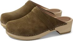 Сабо Swedish Husband Swedish Hasbeens, цвет Tobacco Suede