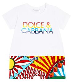Комбинезон baby carretto из джерси Dolce&amp;Gabbana Kids, мультиколор